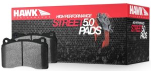 Chevrolet Corvette C8 Brake Pad Sets - Hawk Performance - HPS 5.0 - `19-`27